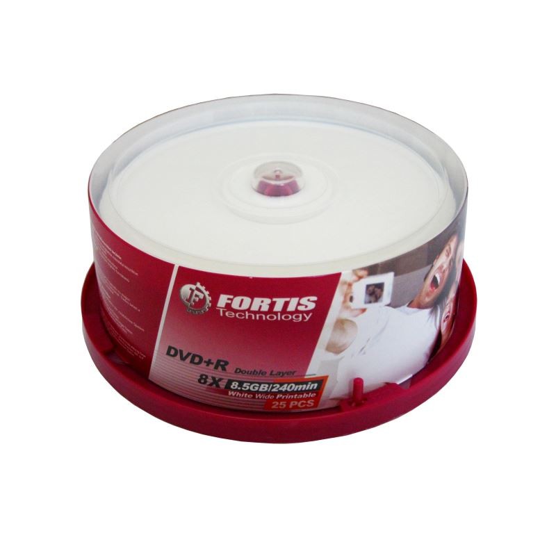 DVD+R Double Layer printabil, capacitate 8.5GB, 8x, cake box 25 bucati - imagine 3